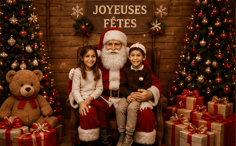 Événement de Noël en entreprise