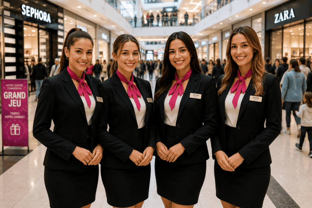 Hôtes & hôtesses pour événement à Paris