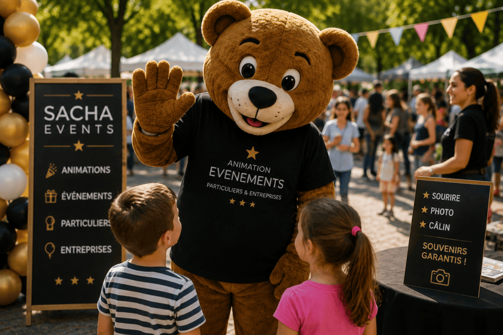 Mascottes pour événement à Paris