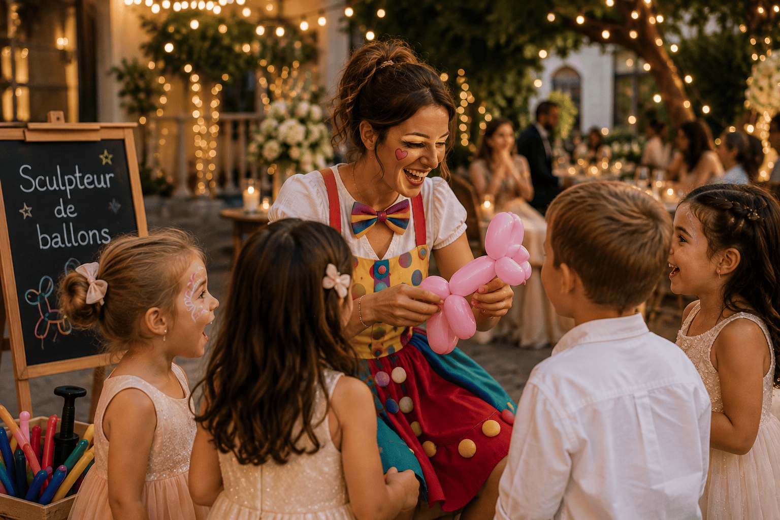 Animations enfants mariage