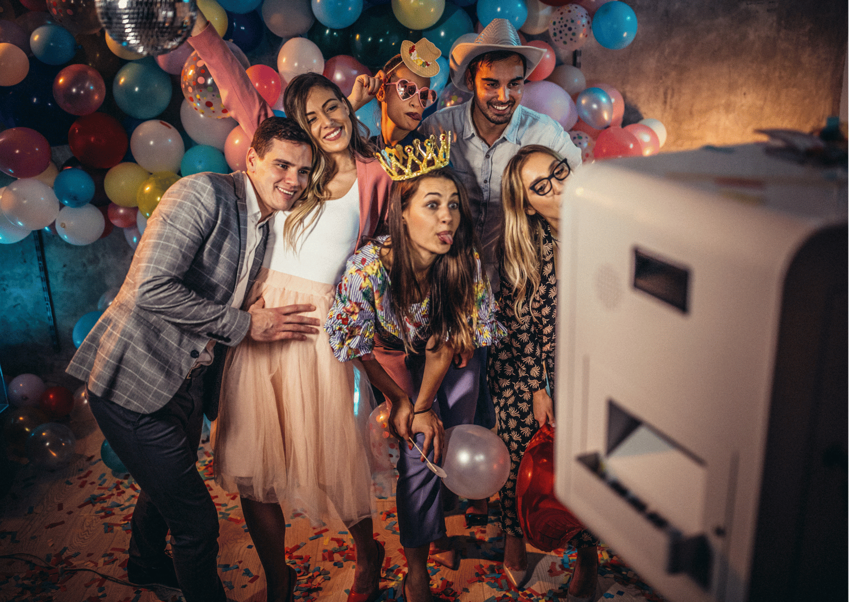 Prestation Photobooth lors d'un événement à Paris