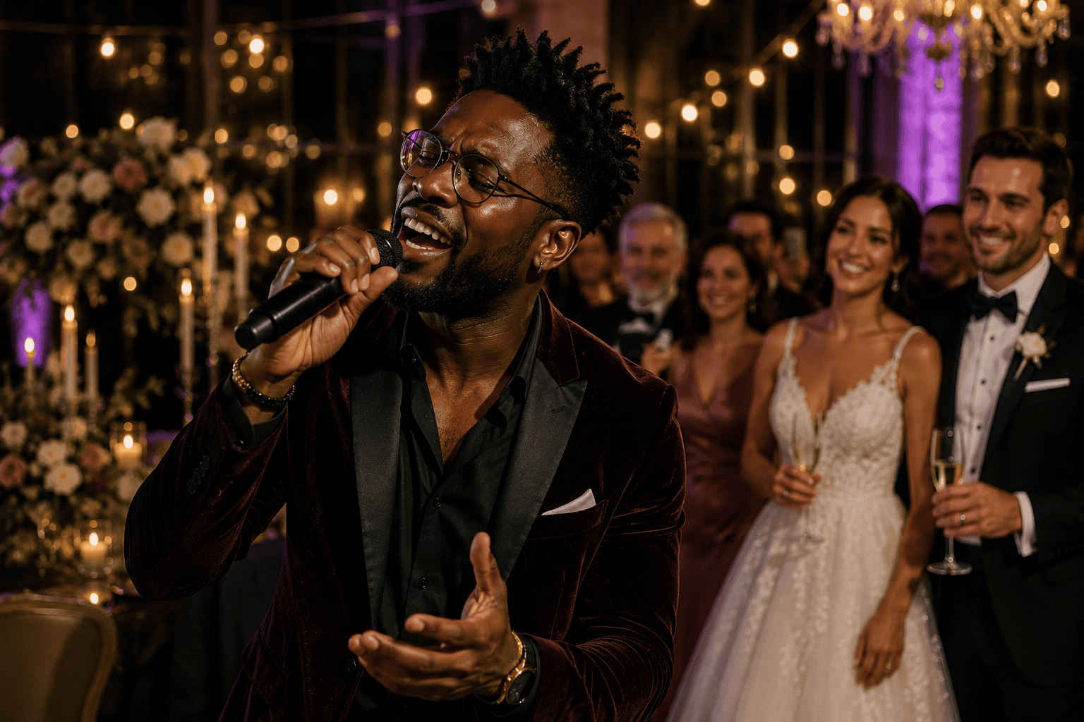 Chanteur live mariage
