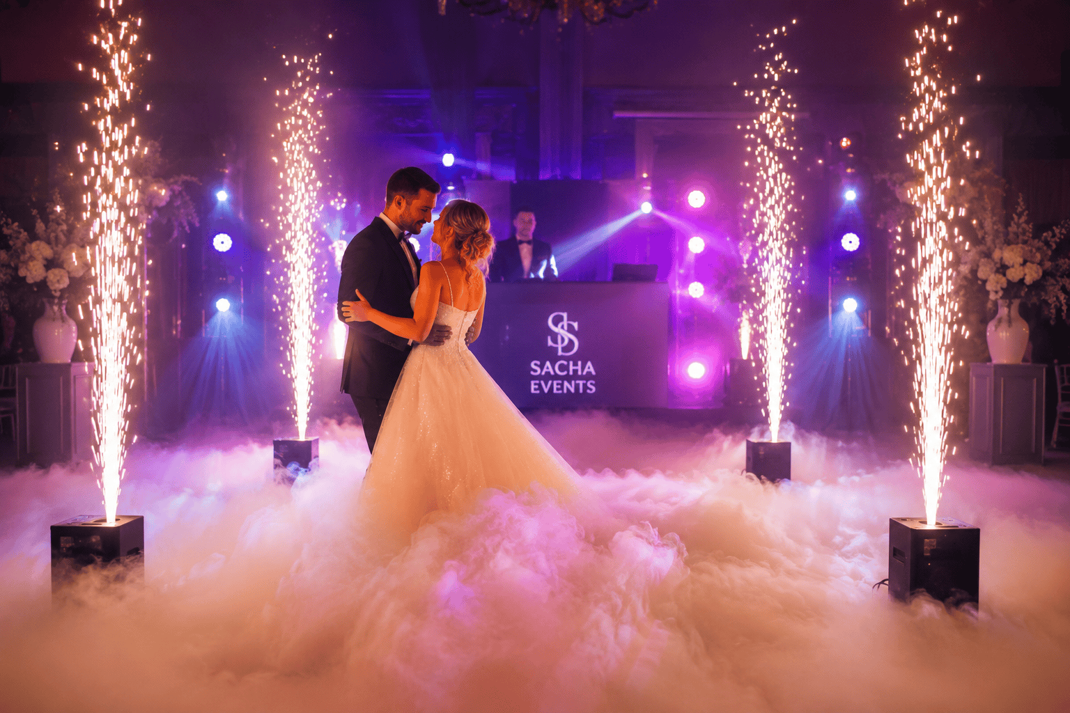 Effets spéciaux pour mariage à Paris et en Île-de-France