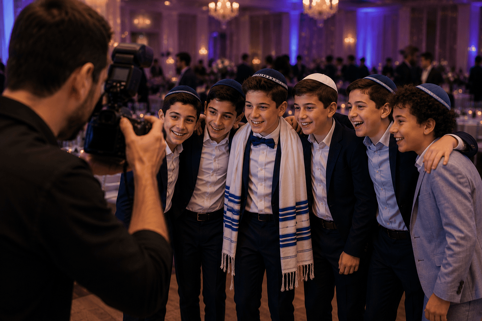 Photographe & vidéaste Bar Mitzvah à Paris