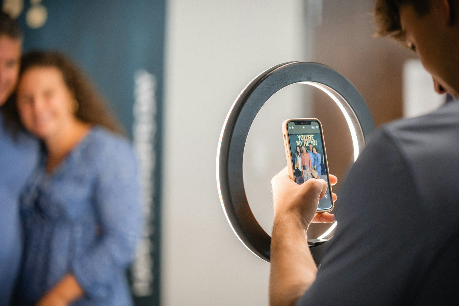 Vidéobooth 360 pendant une Bar Mitzvah à Paris