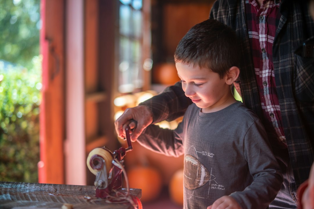 Atelier manuel et créatif lors d'un événement