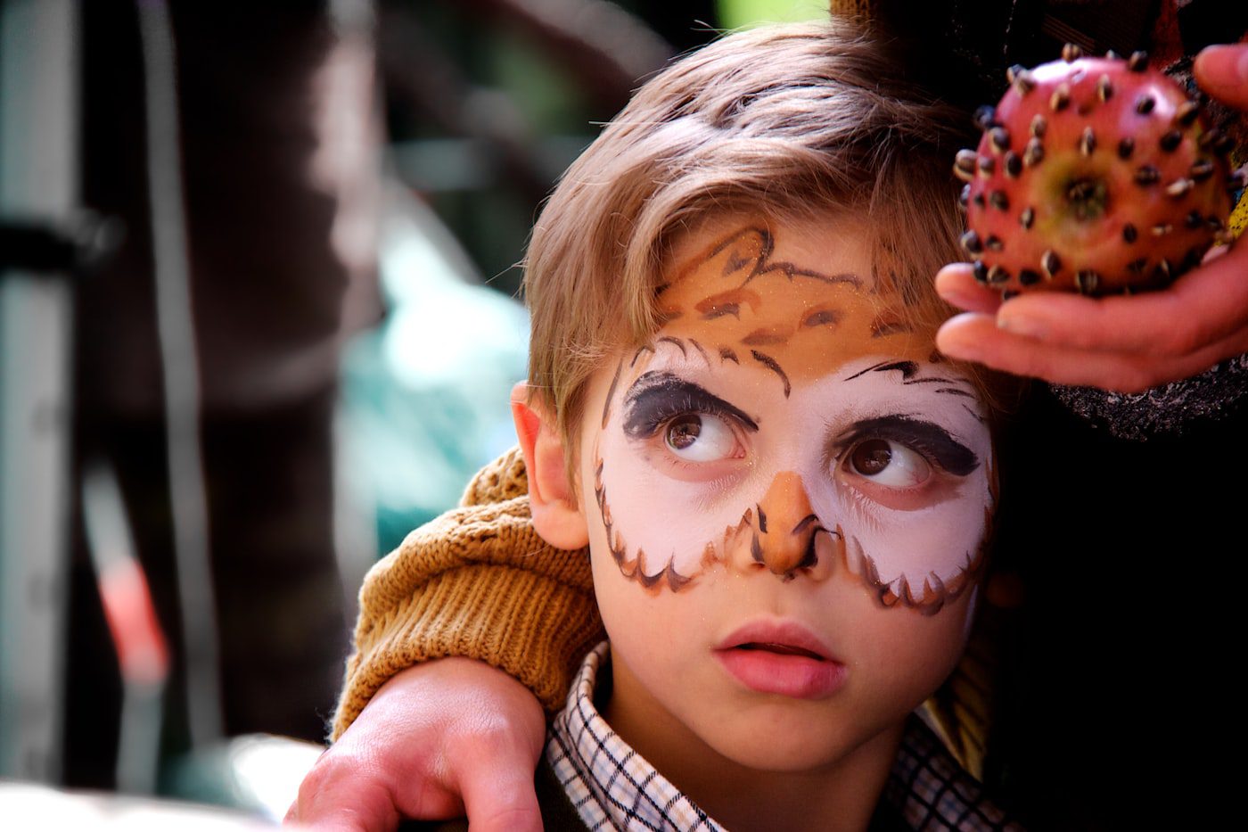 Maquillage Halloween enfant lors d un événement Sacha Events