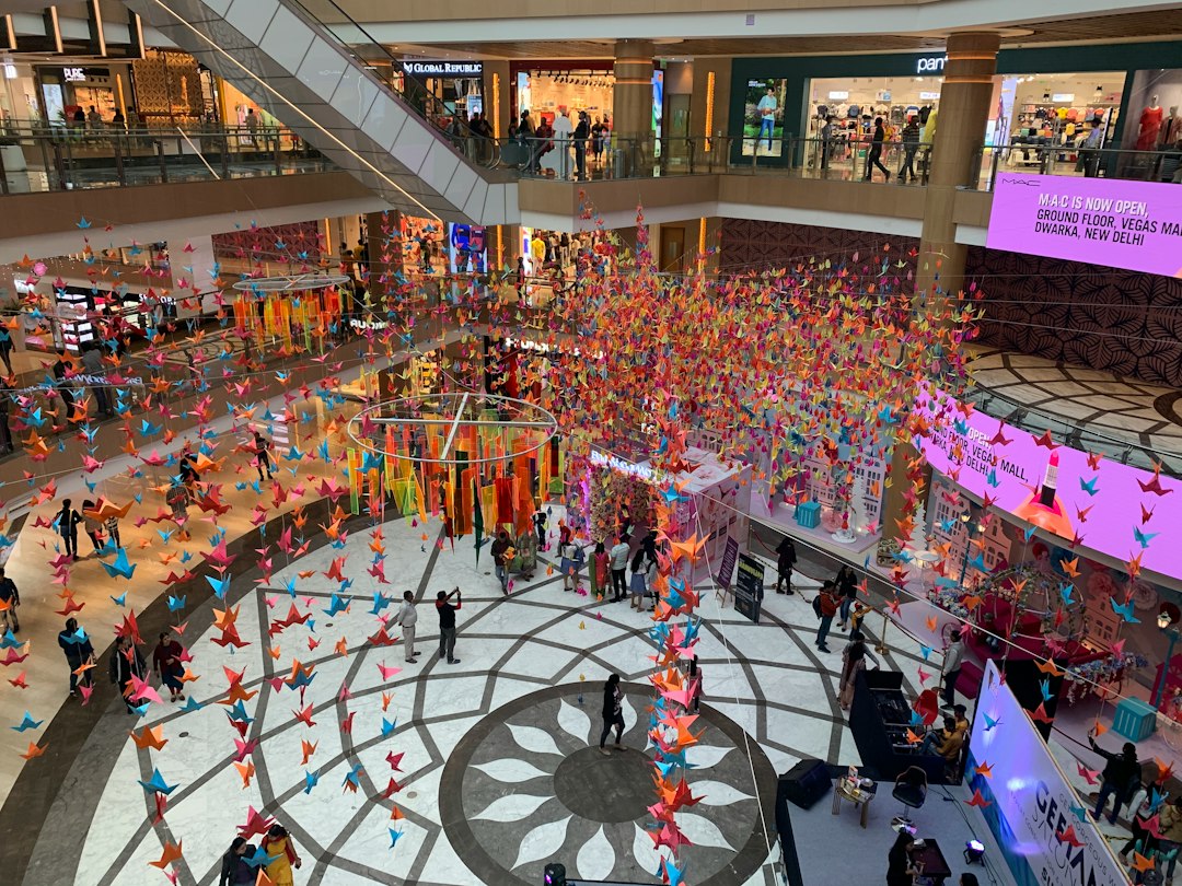 Animation en centre commercial